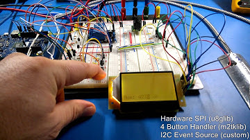 GDP: Quick video of m2tklib using u8glib on Windows
