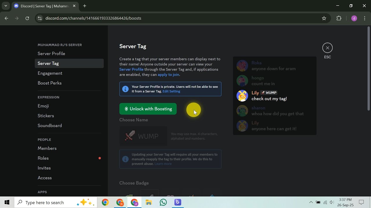 How To Get Discord Server Tags - YouTube