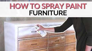 Spray Painting Furniture  The Good, The Bad and The Ugly 