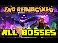 Minecraft end reimagined all bossesall boss fights  minecraft marketplace mod pc ps4 mobile