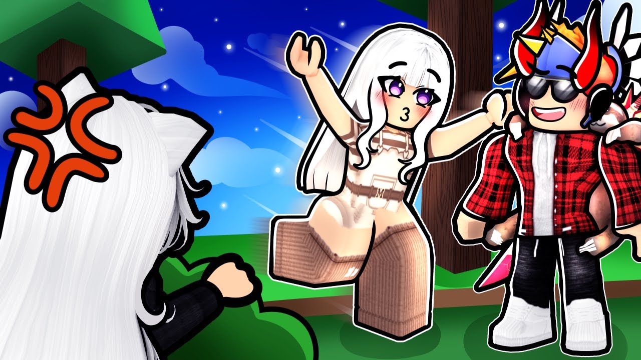 I Made Her BEST Friend Jealous.. And She Was MAD! (Roblox Survive 99 Nights In The Forest)
