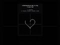 Mathematical way to make a red heart .