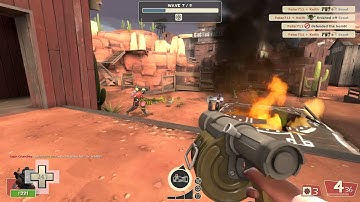 Weird bug in a private MvM server. (TF2)