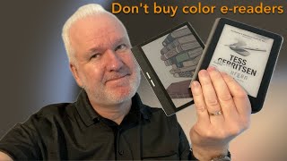 Watch this before buying a Color ebook reader (ereader)!