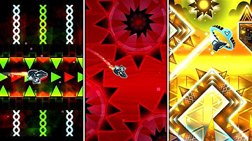 Hardest Level of Each Difficulty in Geometry Dash! (SHOWCASE)