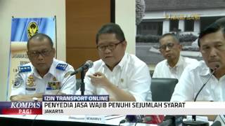 Izin Transportasi "Online" Akhirnya Diturunkan
