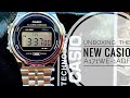 The casio retro unboxing   a171we1adf a171w