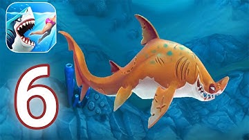 Hungry Shark World - Gameplay Walkthrough Part 6 - Sand Shark (iOS, Android)