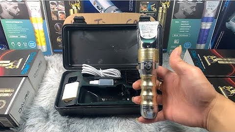 Tông Đơ Cắt Tóc Chuyên Nghiệp , Dung Lượng Pin 5000mah , Cắt Liên Tục 7-8 Tiếng , Lưỡi Sứ , Máy Khoẻ