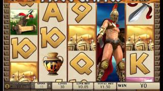 Sparta big win - playtech slot game screenshot 3