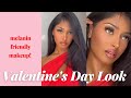 GRWM // brown girl friendly vday makeup