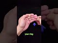 This Simple Rubber Band Trick Looks Like Real Magic #shorts