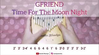 GFRIEND (여자친구) - Time For The Moon Night (밤) | Kalimba Cover & Tabs (칼림바 연주 악보제공) | Gaharu Kalimba
