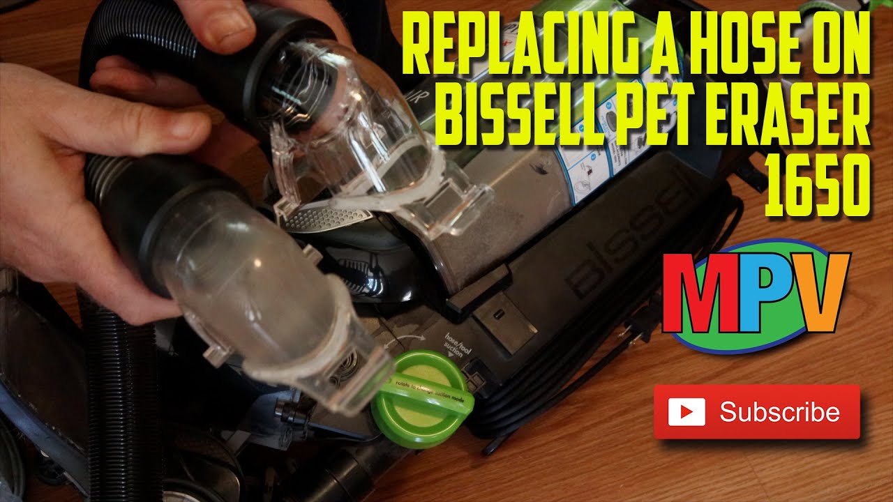 UNBOXING/REPAIR Replacing Hose on Bissell Pet Eraser Vacuum Model