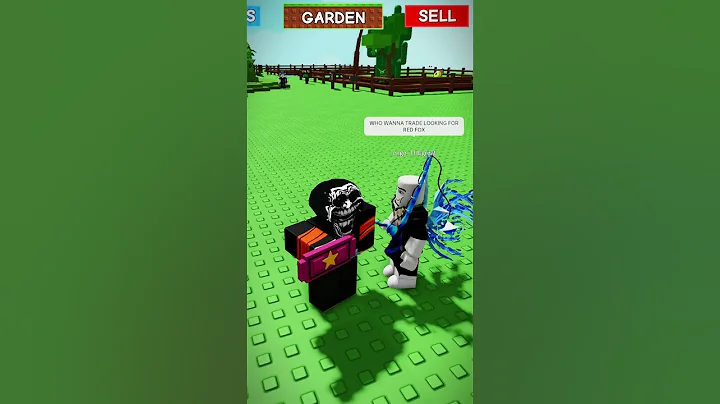 Red Fox Trade = W or L? 😳 Grow a garden #shorts #roblox #growagarden
