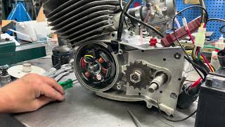 Zundapp 125cc motorreparation