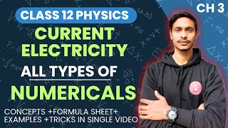 Current electricity class 12 numericals tricks | Class 12 Physics Chapter 3 Numericals Typewise