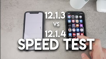 iOS 12.1.3 vs 12.1.4 - Speed Test