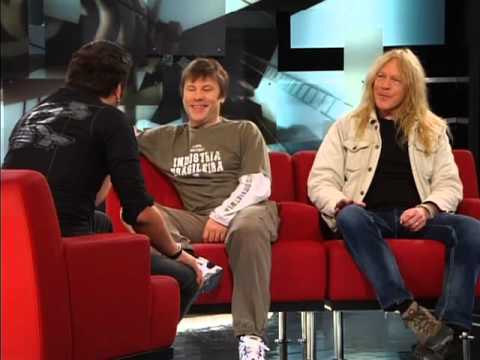 Видео: Iron Maiden's Bruce Dickinson and Janick Gers: Interview