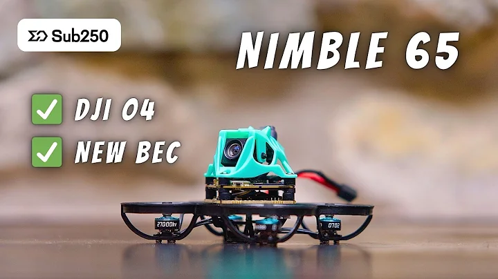 Sub250 Nimble 65 DJI O4 with new 1s BEC - An HD tiny whoop for beginners or IGOW pros!