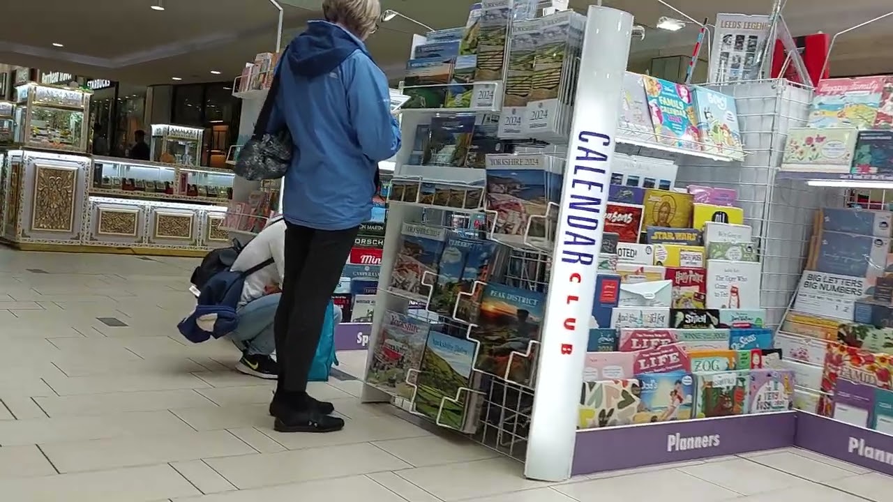 walking around Frenchgate shopping centre in Doncaster.