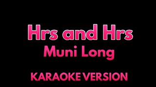 Muni Long -  Hrs And Hrs (Karaoke Version) #HrsandHrsKaraoke