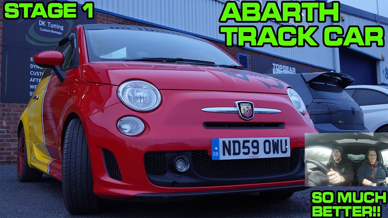 COPART ABARTH STAGE 1 REVIEW *THE TUNING BEGINS*