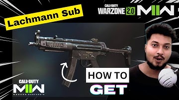 how to unlock #Lachmann Sub in Warzone 2.0 & Modern warfare 2 Season 6 || by borntoplaygames