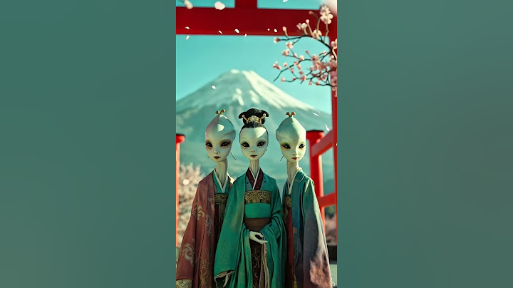 JAPANESE ALIENS IN MOUNT FUJI 🇯🇵 #aivideo #ai #alien #aliens #spooky #horrorstories #fyp