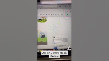 How to Assign Comments in Google Docs.