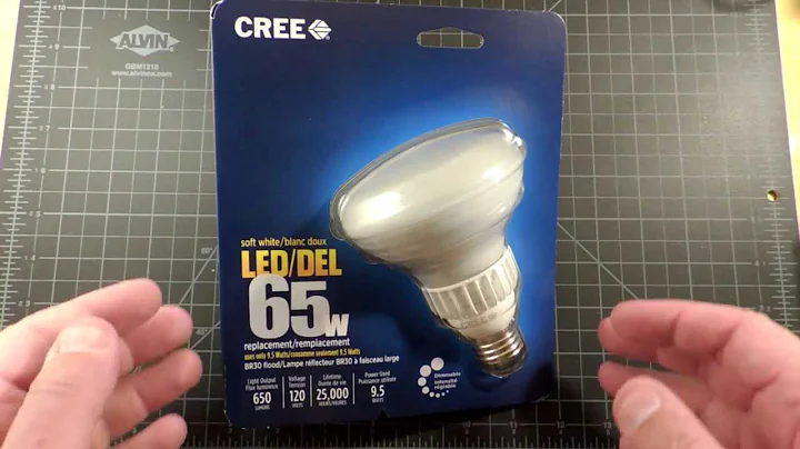 CREE LED BR30 FLOODLIGHT EXTREME TEARDOWN AND REVIEW