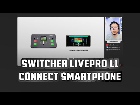 Cara Menyambungkan Switcher Feelworld Live Pro L1 ke Smartphone Pake Wireless Untuk Controller