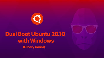 Ubuntu 20.10 Dual boot on Windows PC 2020