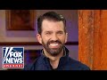 Donald Trump Jr. reacts to chants of '46'