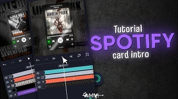 Tutorial Como Fazer Spotify Card Intro Viral do TikTok ( Alight Motion & NodeVideo )