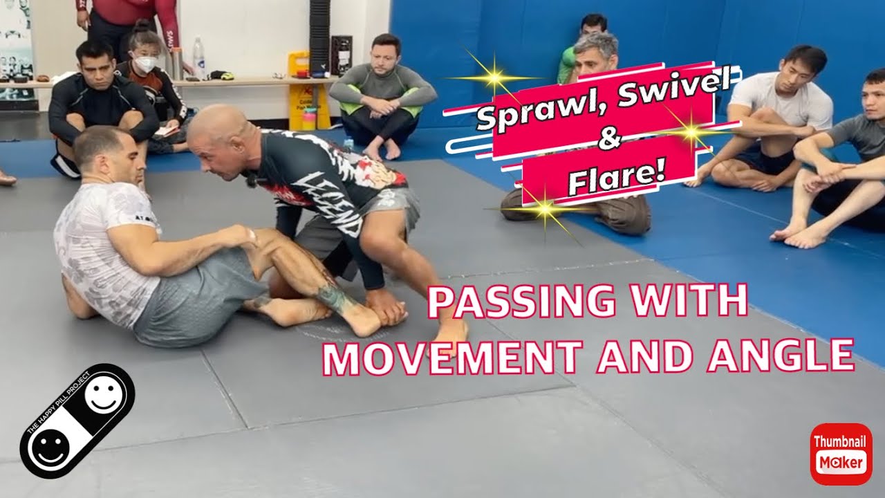 Sprawl, Swivel & Flare: passing with movement and angle 