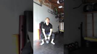 Kettlebell High Pull to Goblet Squat