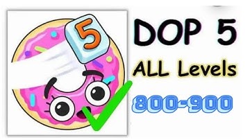 DOP 5: Delete One Part - Level 800 - 900- Gameplay Walkthrough Part 1| No Commentary