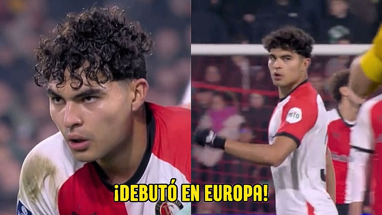 Stephano Carrillo DEBUTÓ CON EL FEYENOORD CONTRA ALMERE
