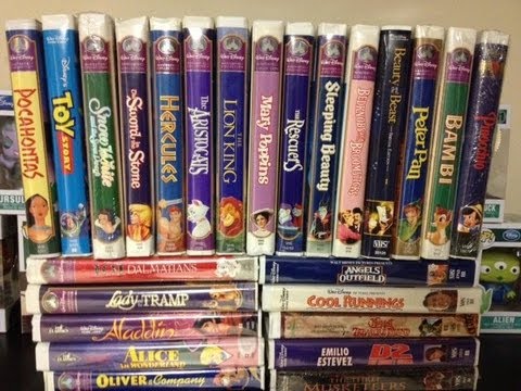 My Disney VHS Collection - YouTube