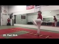 32 Taekwondo Ladder Drills