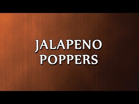 Jalapeno Poppers | RECIPES | EASY TO LEARN