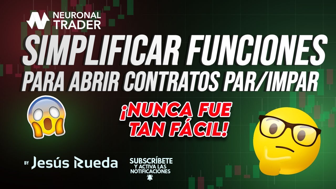 📢 Simplificar funciones para Abrir contratos Par/Impar ¡Nunca fue tan fácil! – TUTORIAL BOT