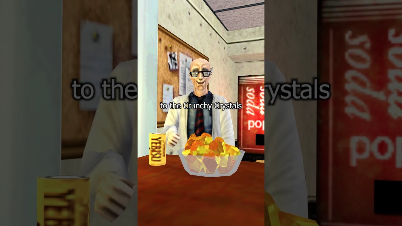 Who Ate My Crunchy Crystals Half Life Scientist JennyHoyos