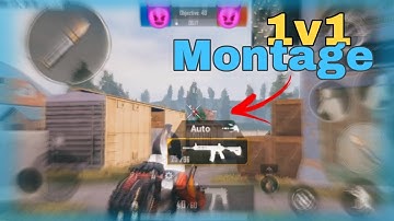 My friend challenge me for 1v1 and this happen 🥵/#bgmi #montage #gamingvideos