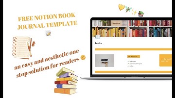 Free Notion Book Journal Template: Upgrade Your BOOK Journaling Routine!