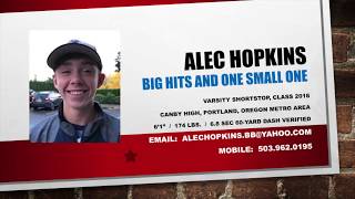 Alec Hopkins, Class 2018 - Big Hits and One Small One