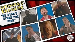 Avengers: Endgame Cast Sings | We Didn't Start the Fire (8D Audio)