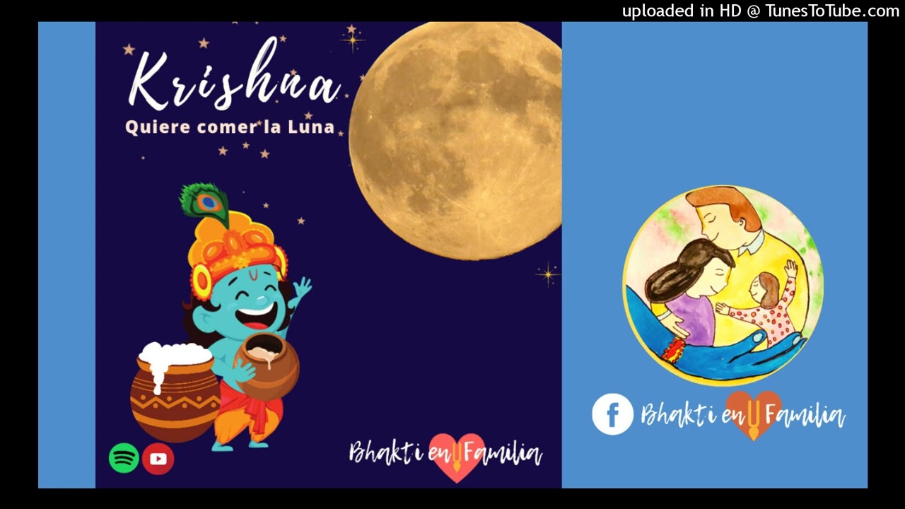 Krishna quiere comer la Luna!