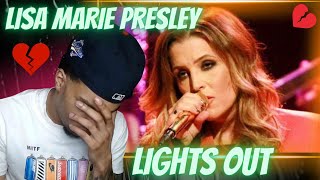 THIS GAVE ME CHILLS! FIRST TIME HEARING LISA MARIE PRESLEY - LIGHTS OUT | REACTION